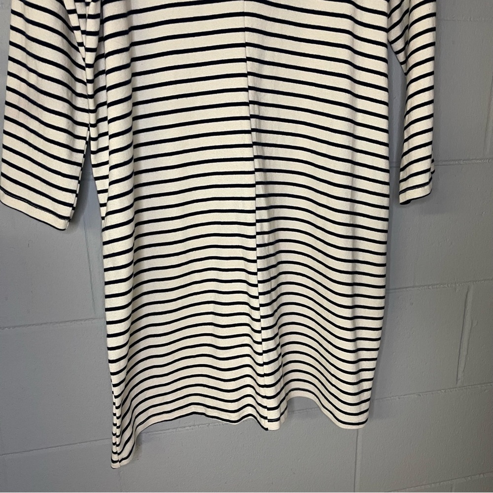 Tuckernuck Cream and Black Striped Long Sleeve Dress - Picture 5 of 11